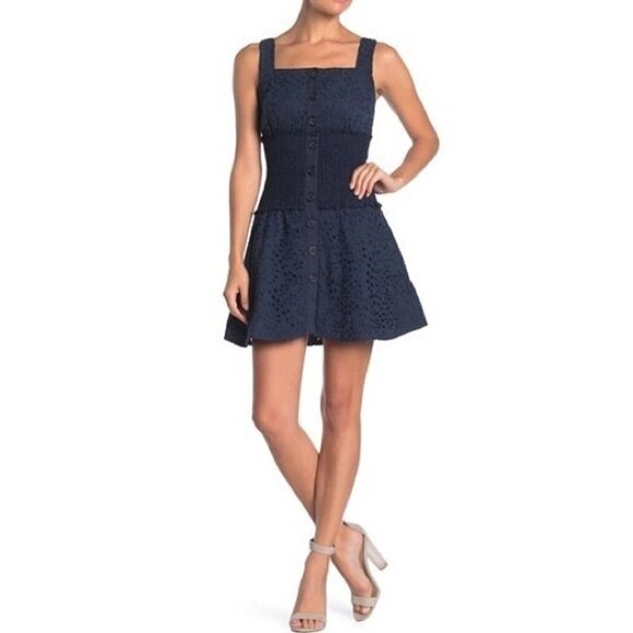 KENDALL AND KYLIE Broderie Anglaise Dress - Picture 3 of 11